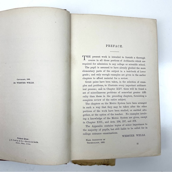 Academic Arithmetic with Answers Wells - Picture 4 of 9